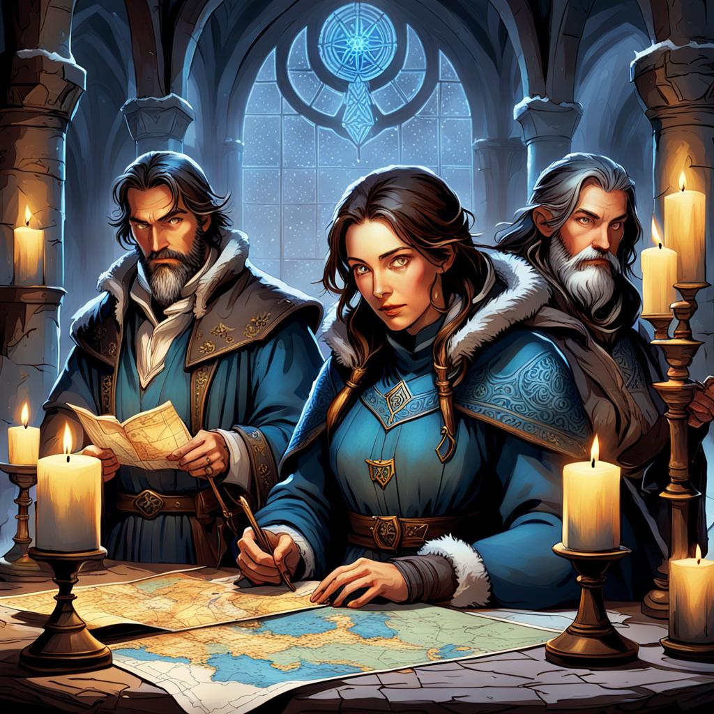 Meeting der Town Speaker in Bryn Shander